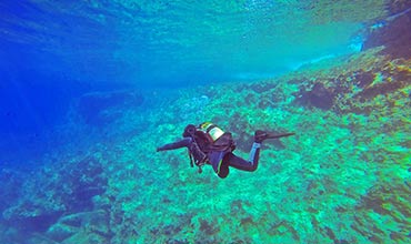 Diving in Pelion